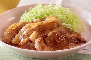 豚ロースしょうが焼き