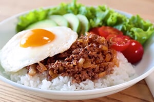 なんちゃってロコモコ丼