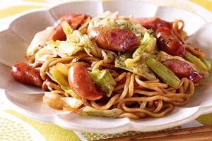 レンチンソースやきそば