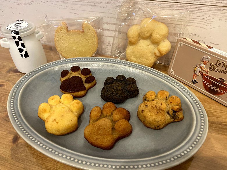 肉球モチーフの可愛い焼き菓子♡！名古屋市緑区の『モン・プティ・プッサン。』には素材にこだわったパンやスイーツがたくさんあります♪