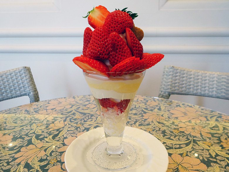 桜の名所“山崎川”近くにある瑞穂区『ア・メルベイユ』はフルーツを贅沢に使ったパフェやタルトが美味しい!お花見の後はカフェで一休み♪