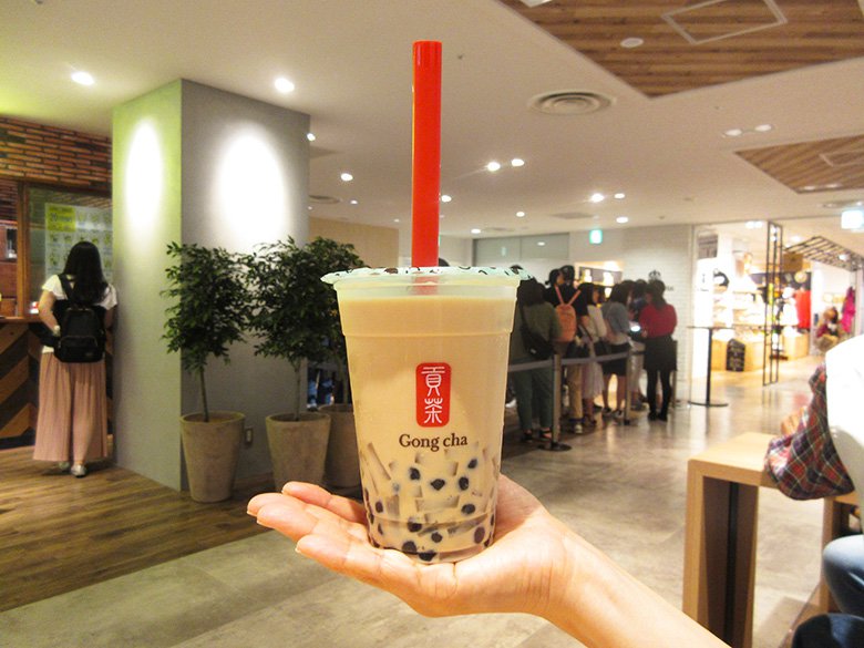 話題の人気店、台湾ティーカフェ「ゴンチャ(Gong cha)」で話題のタピ活はいかがですか?