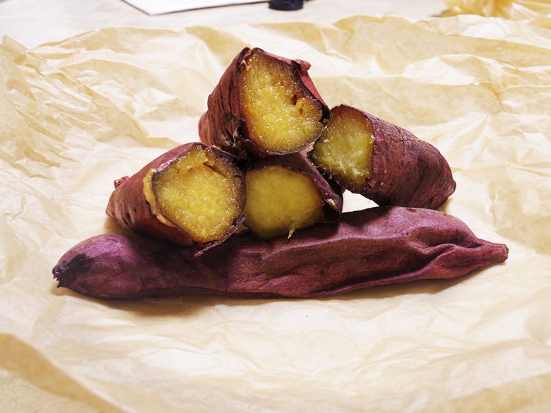 西区浄心に新たな名物誕生？？2018年11月にオープンしたばかり、石焼き芋ならぬ壺焼き芋のお店「ＰＯＴＥＰＯＴＥ」