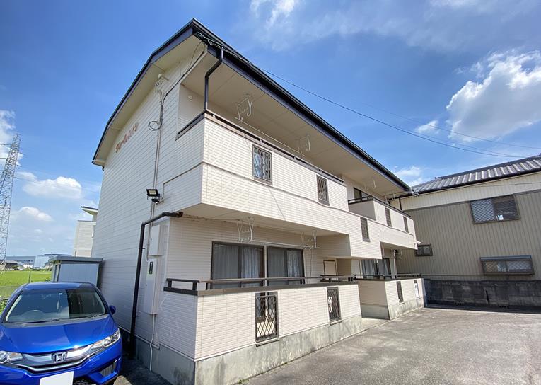 クレールハイツB棟の外観