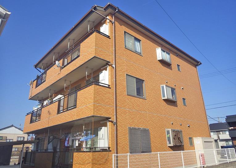 メゾンメルベ�ーユの外観