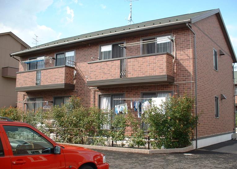 ソシア芝原 B棟の外観