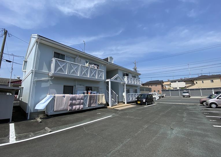 ローズハウス一本木　Ａ棟の外観