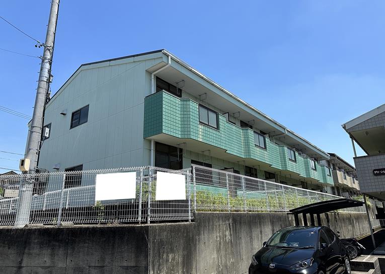 グリーンヒル巽が丘A棟の外観