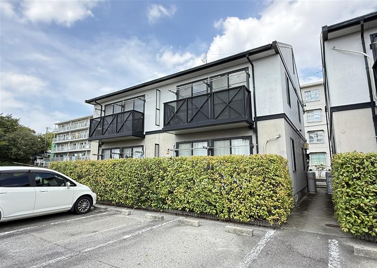 ハートホーム八ッ橋B棟の外観