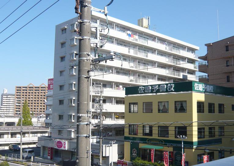 日進エクセルハイツの外観