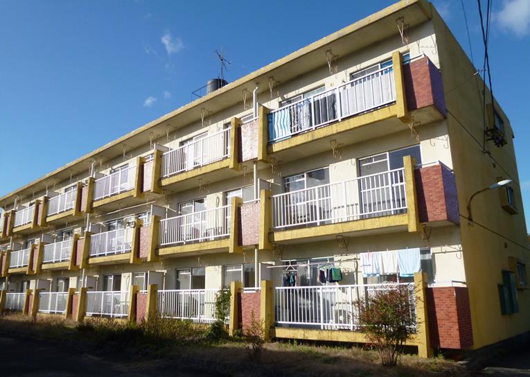 中濃ハイツの外観