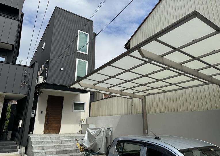 鹿田海道西戸建ての外観