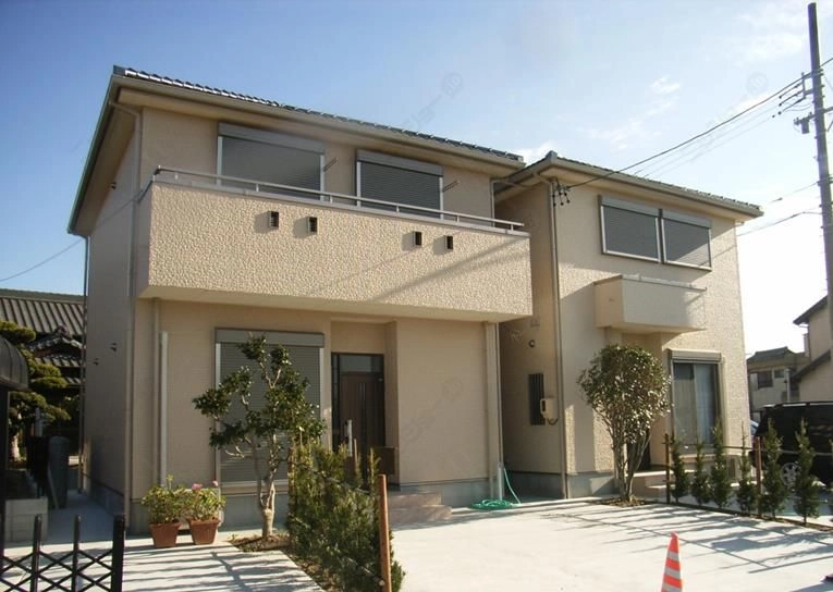 池浦Ａ邸・Ｂ邸の外観