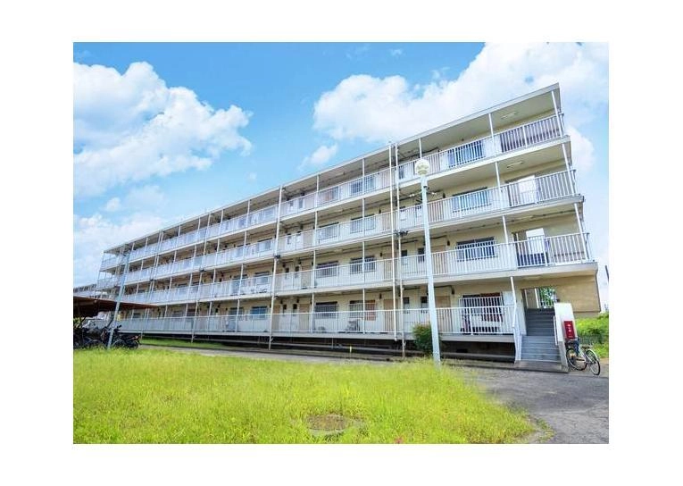 ビレッジハウス上条4号棟の外観