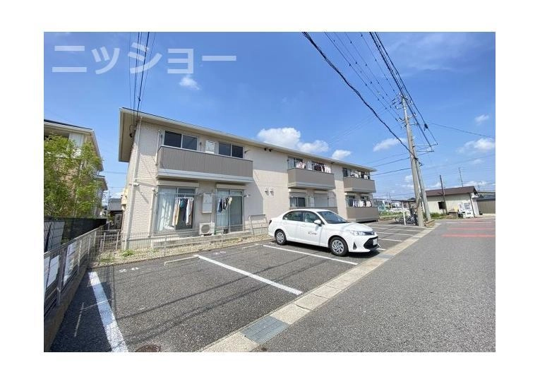 クレセント　B棟の外観