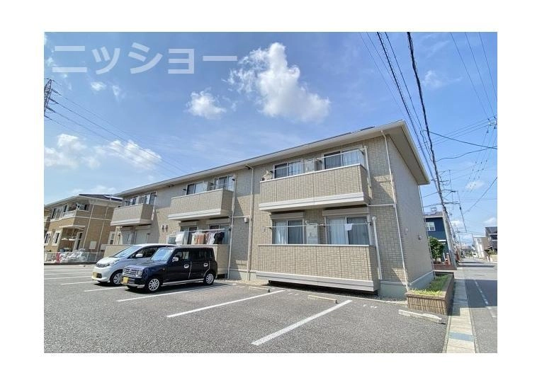 クレセント　A棟の外観