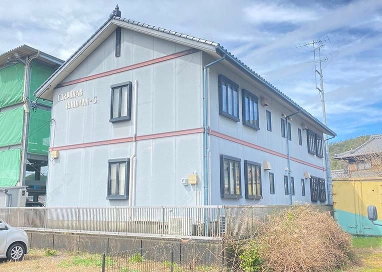 コーポラスイシガミ　Ｇ棟の外観