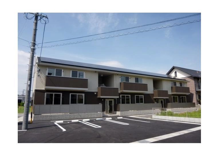 サン・アベニール　A棟の外観