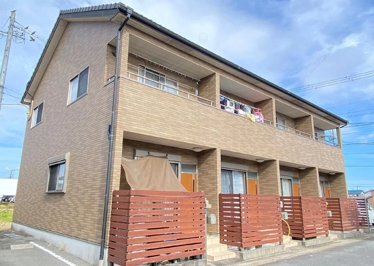 メゾネット山路　Ｂ棟の外観