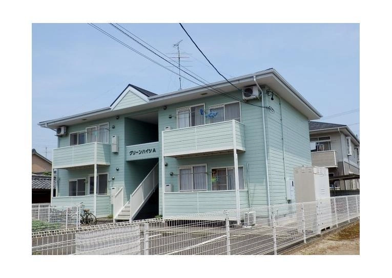 グリーンハイツBの外観