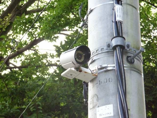 敷地内防犯カメラ