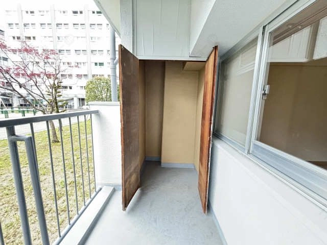 収納ベランダ