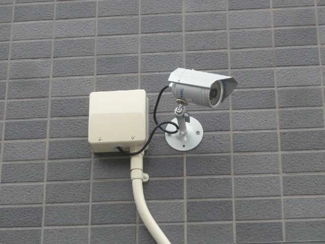 北側駐車場防犯カメラ