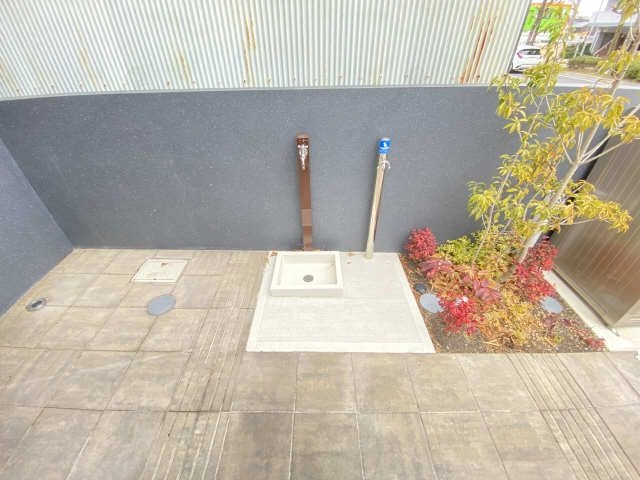 ペット足洗い場