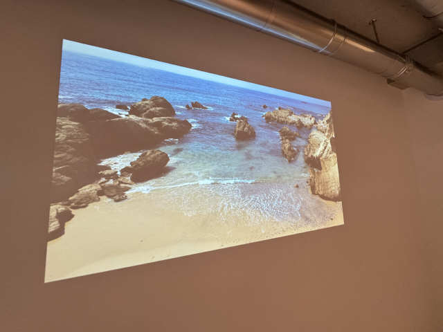 プロジェクター画面