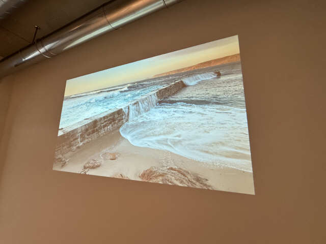 プロジェクター画面