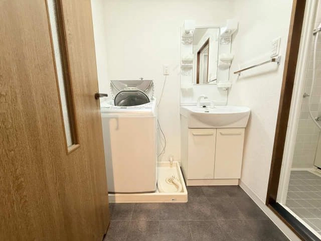 洗濯機置場
