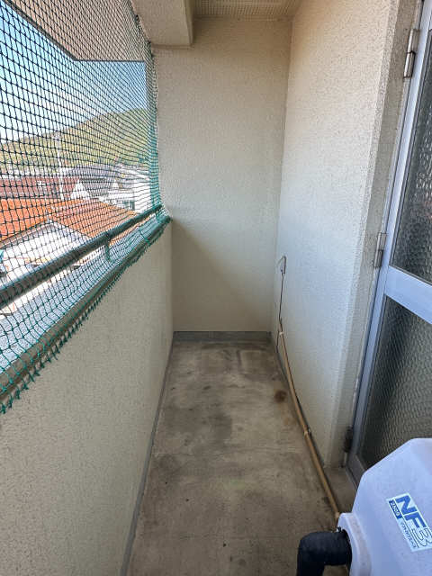 西側バルコニー