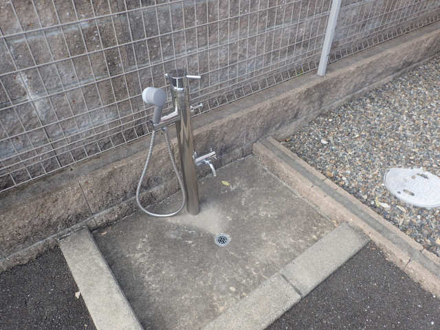 ＰＥＴ足洗い場