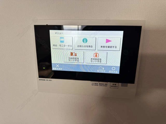 モニター付きインターホン