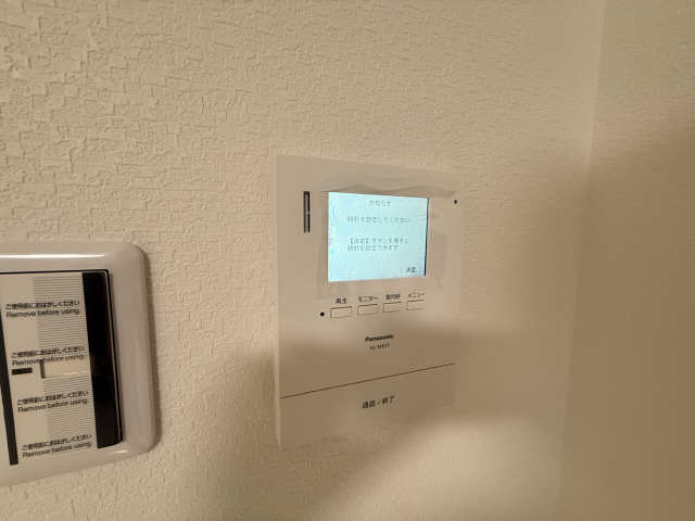 モニター付きインターホン