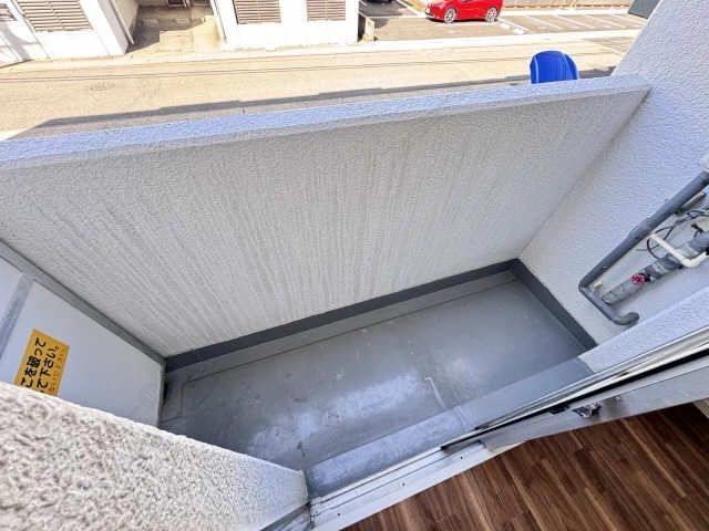 北面バルコニー