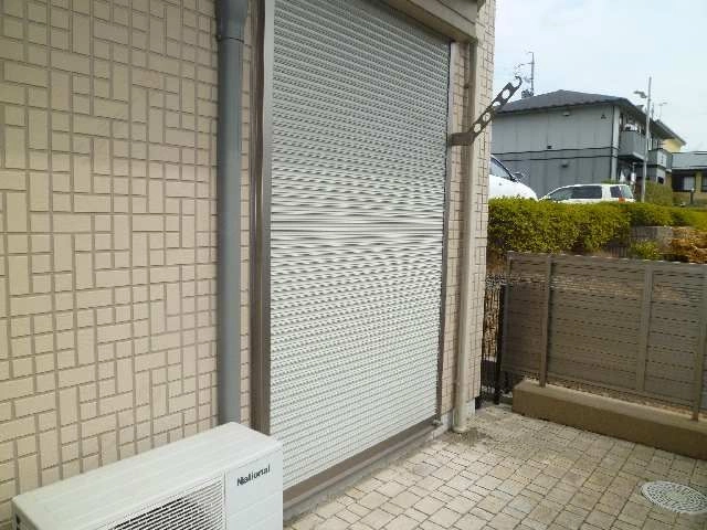 1階シャッター雨戸