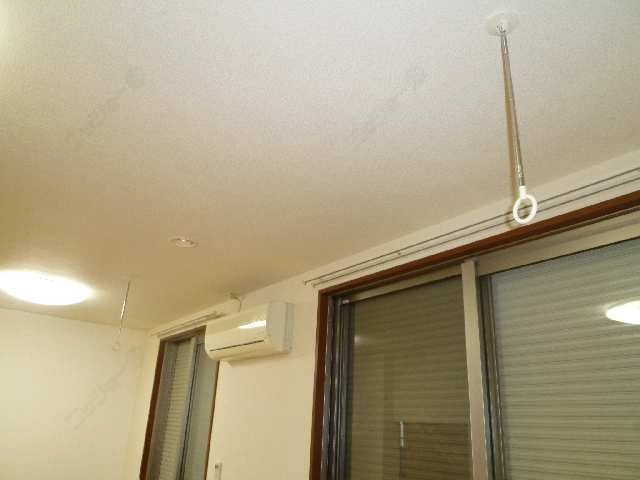 リビング室内物干し