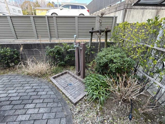 ペット用足洗い場