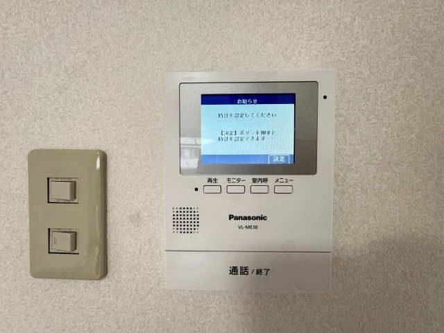 モニター付きインターホン