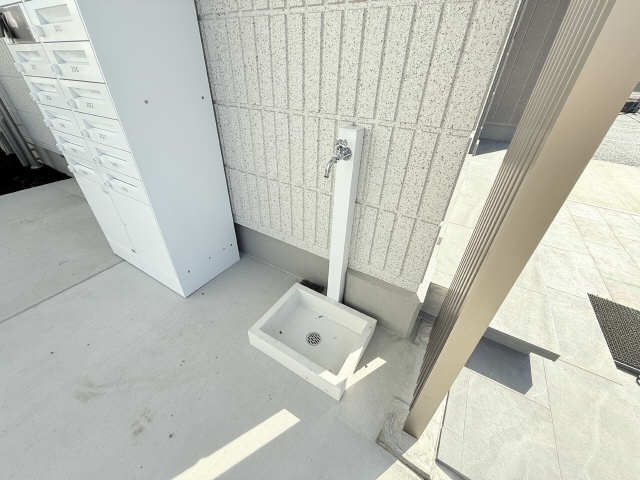 ペット用足洗い場