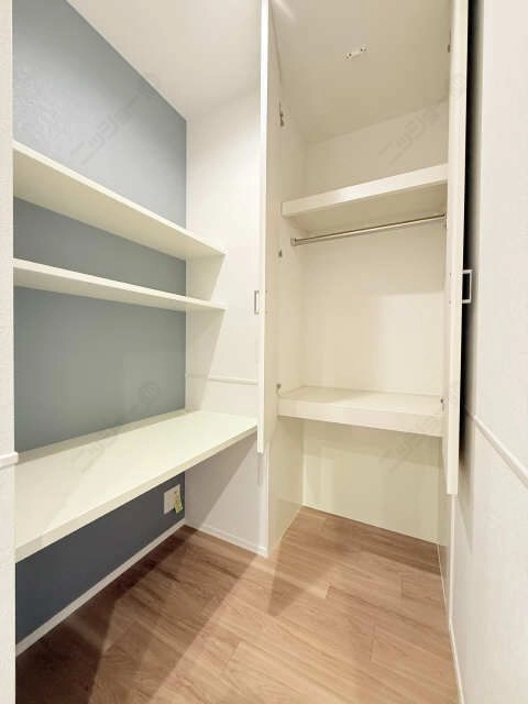 デスクカウンターペットスペース