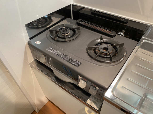 ２口グリル付コンロ