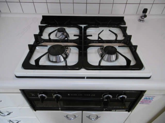 3口グリル付コンロ