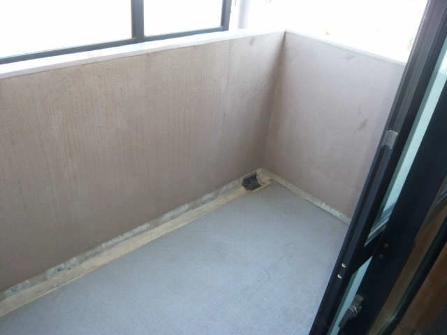 北側ベランダ