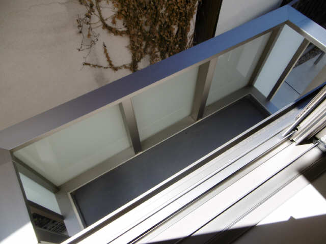 エアコン室外機置場