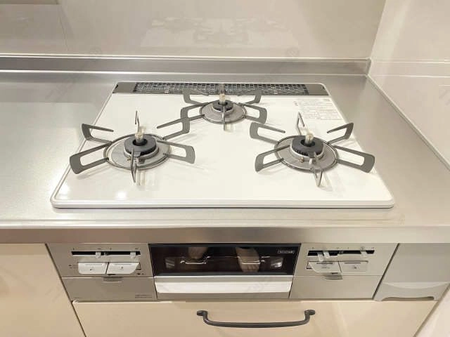 3口グリル付コンロ