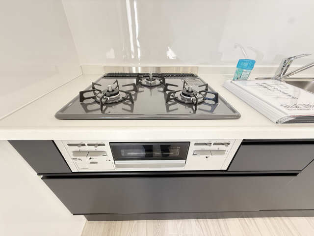 グリル付きガスコンロ