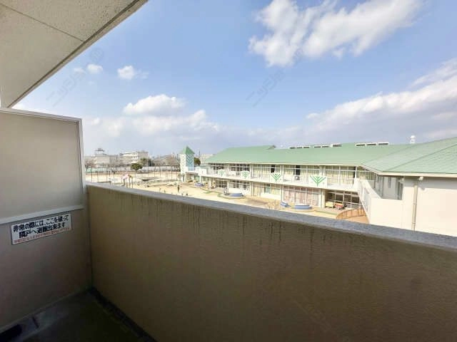 ベランダ（北面）