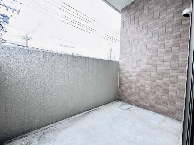 北側バルコニー